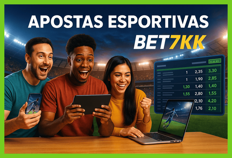 Aposte em apostas esportivas no cassino online BET7KK
