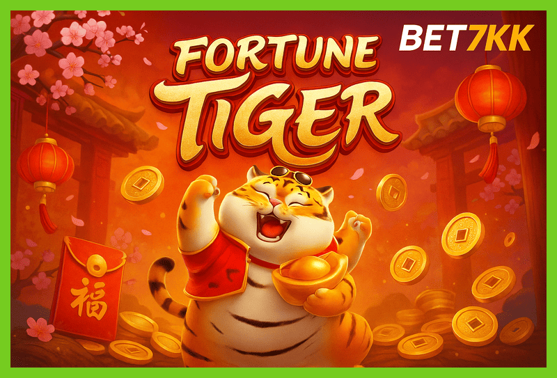 Fortune Tiger é um jogo imperdível no BET7KK Casino